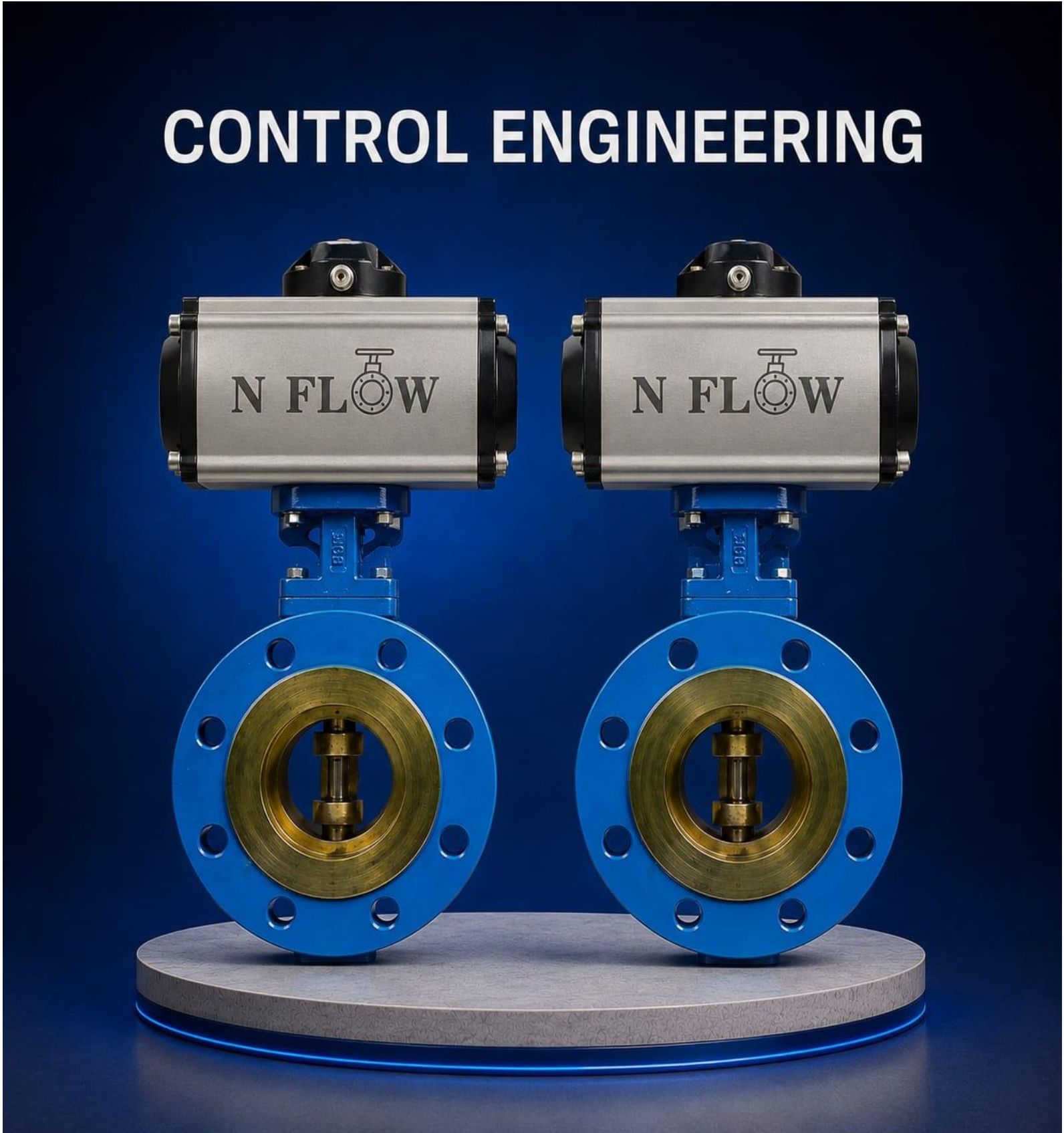Pneumatic Actuator Butterfly Valve