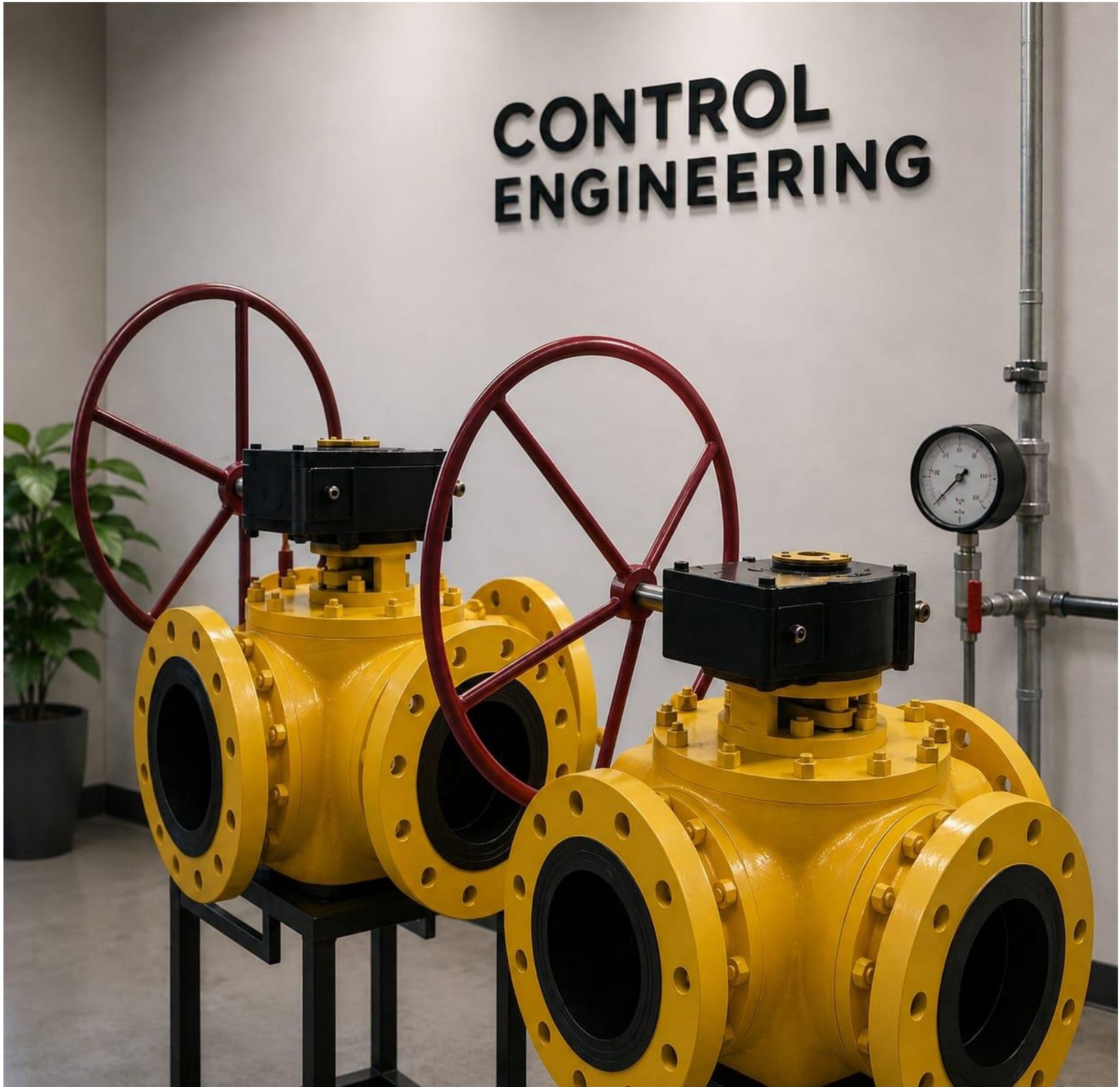 3-Way Multi-Port Trunnion-Mounted Ball Valve
